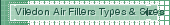 Viledon Air Filters Types & Sizes